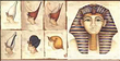 dessin coiffures de pharaons.jpg
